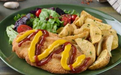 Recetas 27 Milanesina con bbq y mostaza
