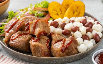 Recetas 6 Fritadina con fréjol rojo y salsa bbq ahumada