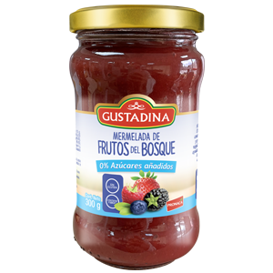 Mermelada sin Azúcar Frutos del Bosque