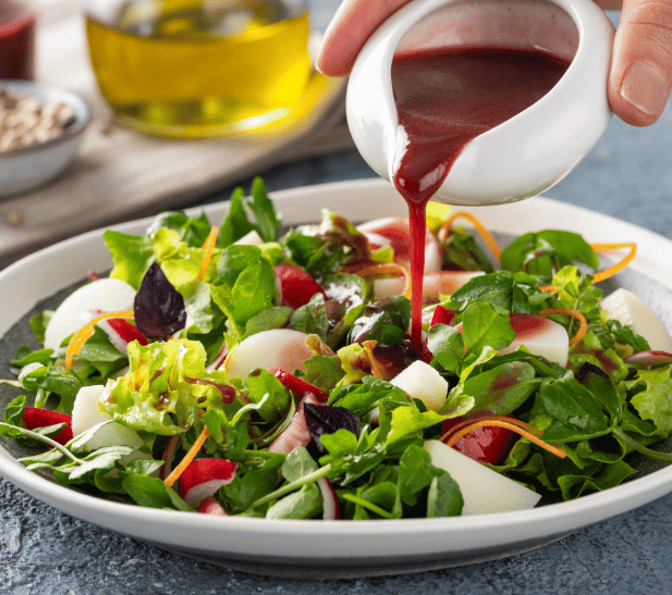 Recetas 33 Vinagreta de frutos del bosque